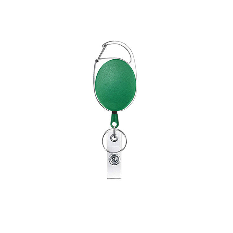 Wholesale Colorful Zinc Alloy Telescopic High Rebound Easy Pull Keychain Card Holder